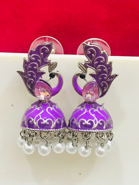 Pretty Oxidized Earrings For Women In Mesa