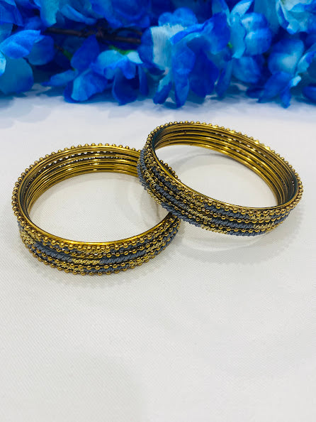 Antique Gold Wedding Bangle sets For Women in USA