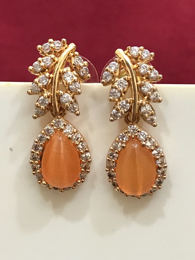 American Diamond Beautiful Earrings In USA