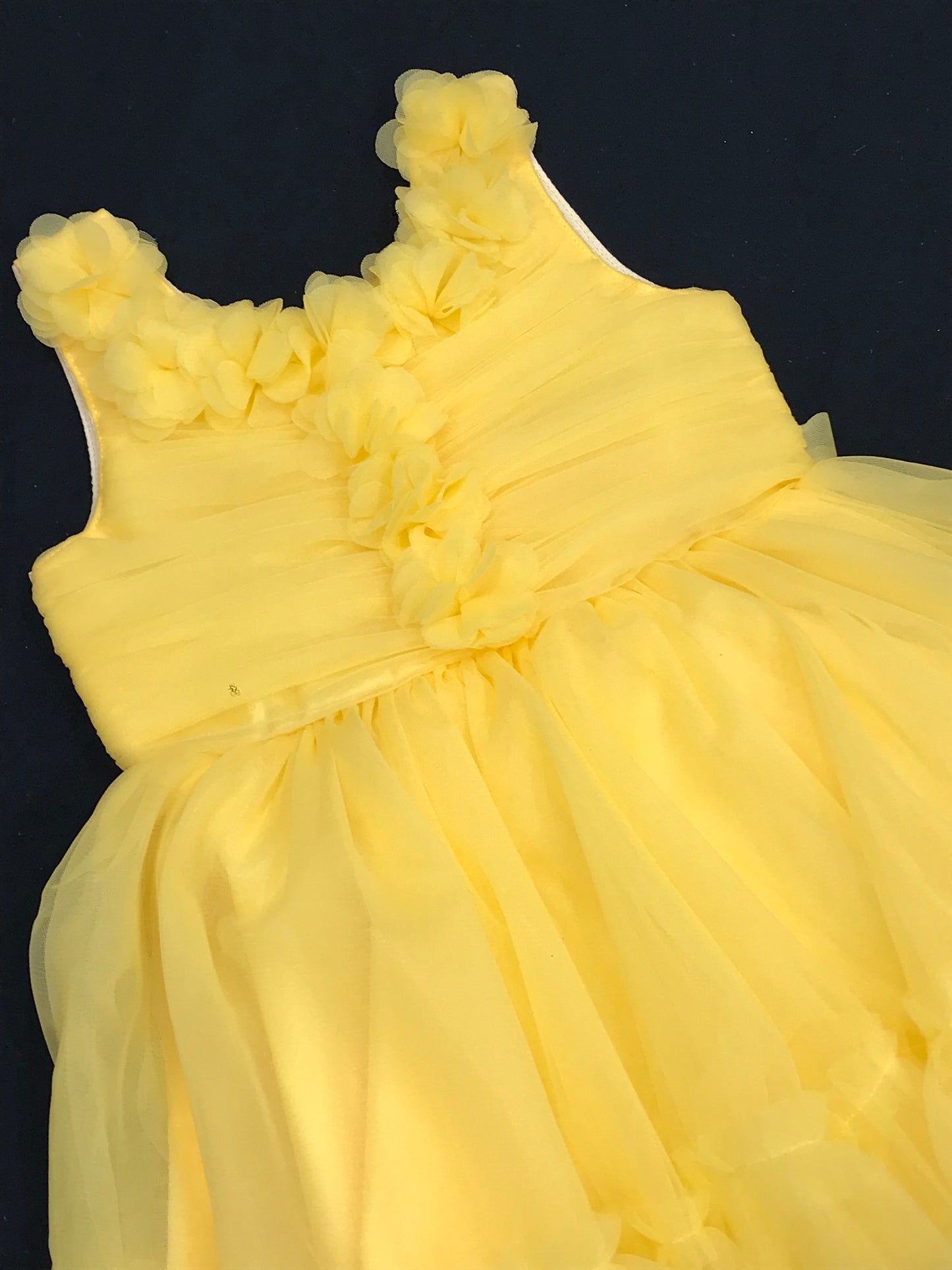 Party Wear Net Frock In Yuma