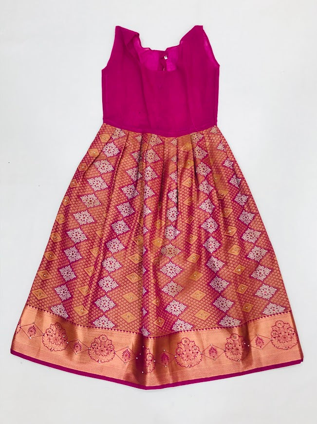 Stone Work Pattu Langa Sets For Girls In Buckeye