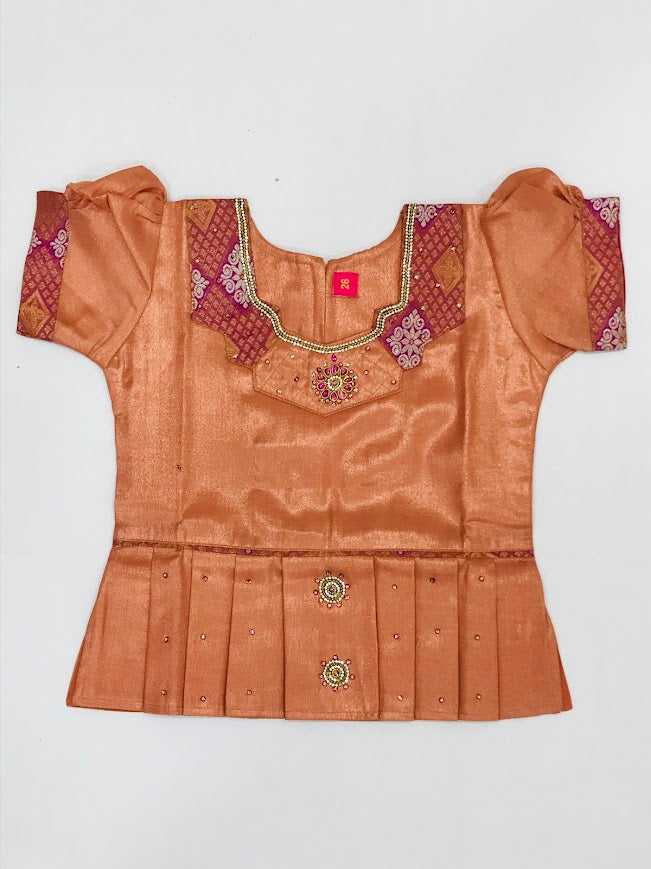 Embroidery And Stone Work Pattu Langa Sets In Suncity West