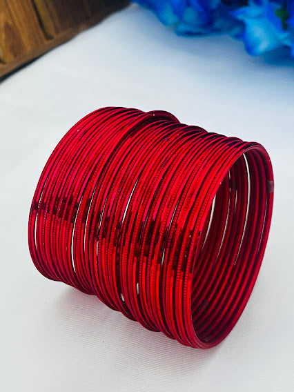 Red Color Metal Bangles in USA