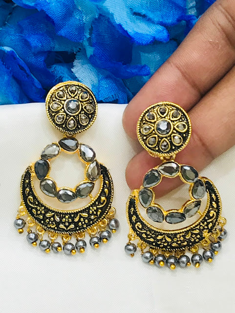 Gray Colored Earrings In Phoenix