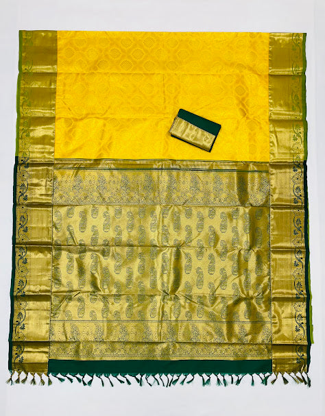Kanchi Silk Saree For Women In Chander