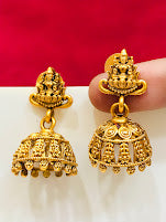 Gold Colored Antique Gold Unique Designed Earrings Near Me