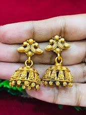 Elegant Antique Gold Peacock Designed Earrings In USA