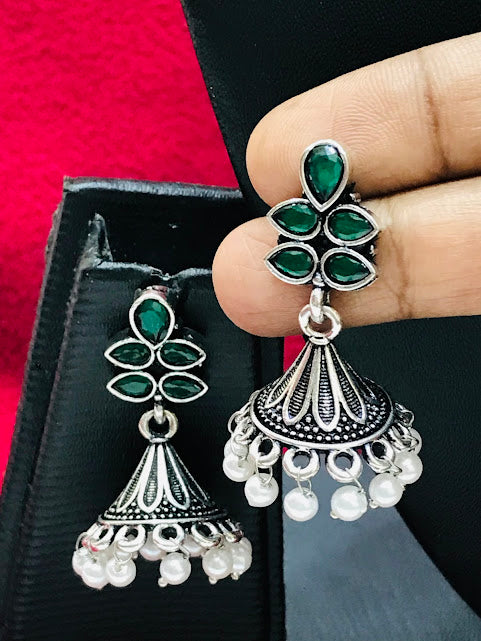Green Color Earrings For Women In Yuma