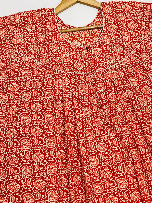Flower Designed Nighty In Suncity