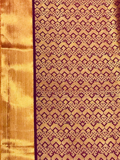 Art Silk With Contrast Border Royal Look Saree In Yuma