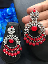 Beads Worked Unique Designed Earrings In Mesa