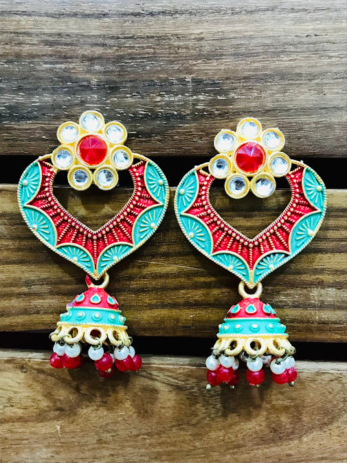 Enameled Earrings In Peoria