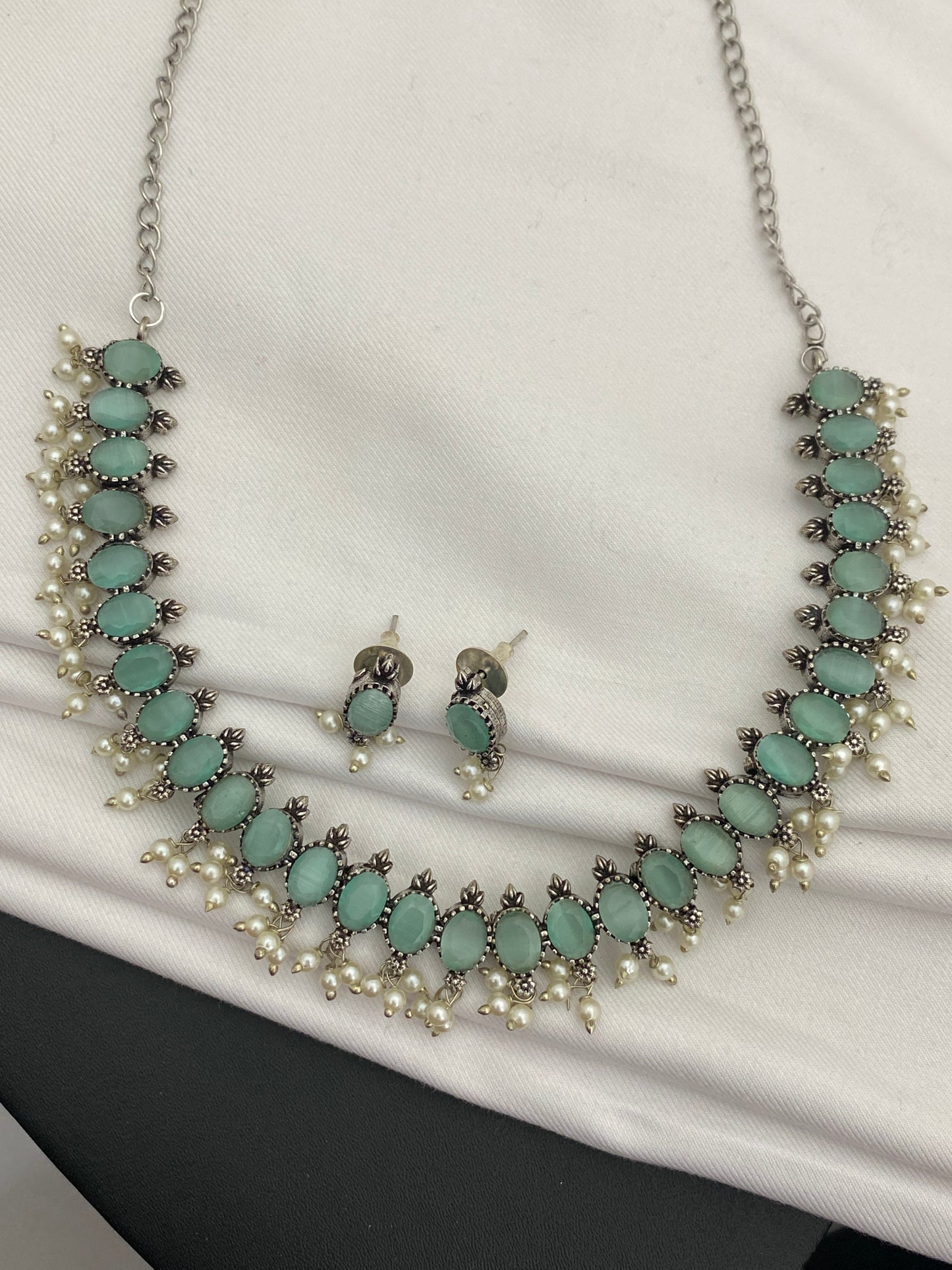 Oxidized Necklace Set Collections Near Me
