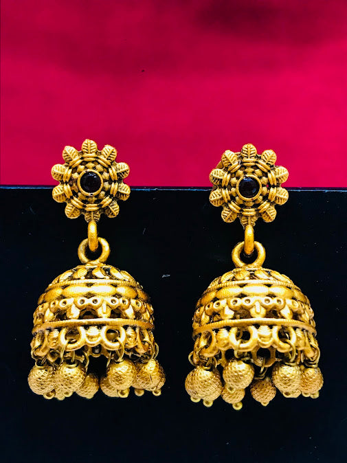 Printed Work Earrings In Tempe