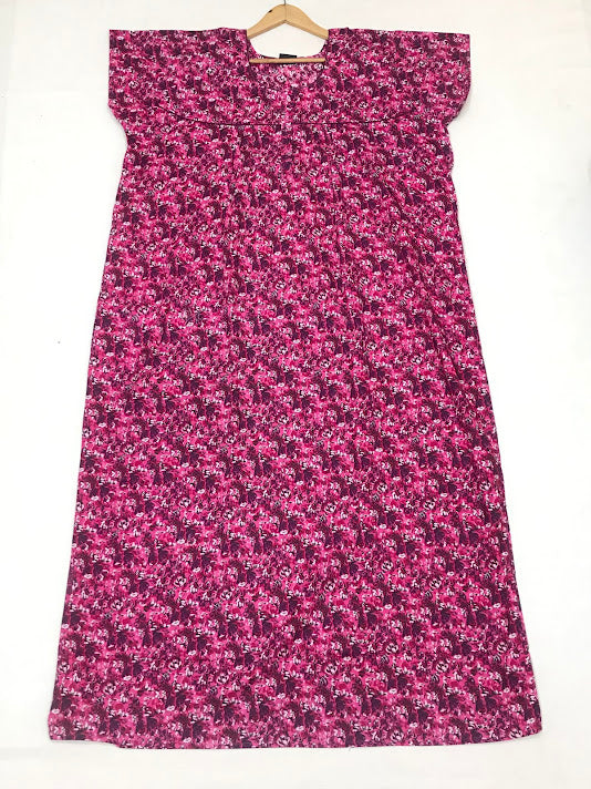 Pink Color Cotton Nighty In Tempe