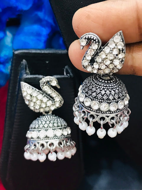 White Colored Earrings In Phoenix