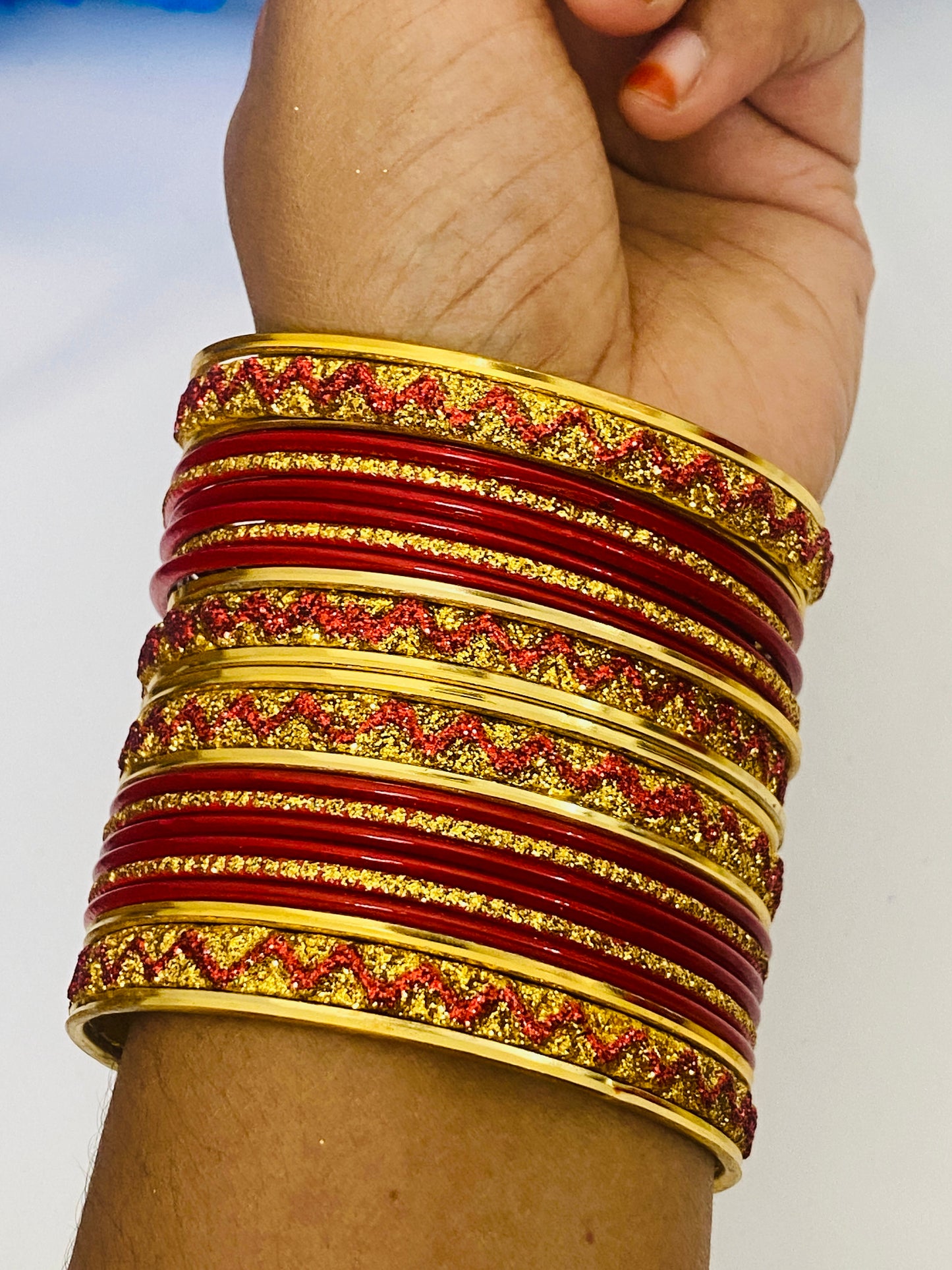 Shining Traditional Designer Metal Bangles Near Me