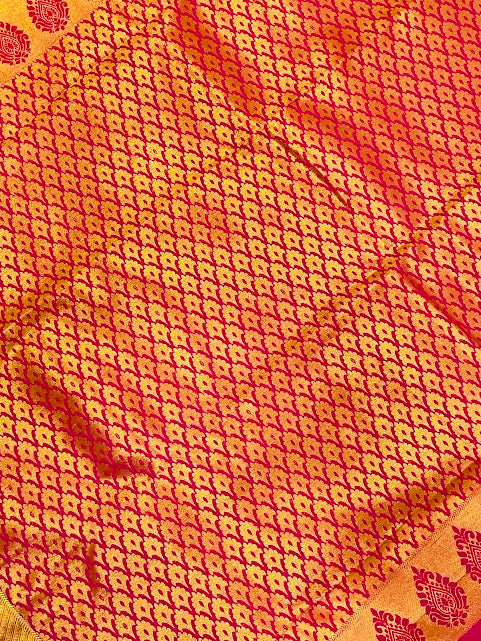 Pure Kanchi Silk Gold Zari Work In Yuma