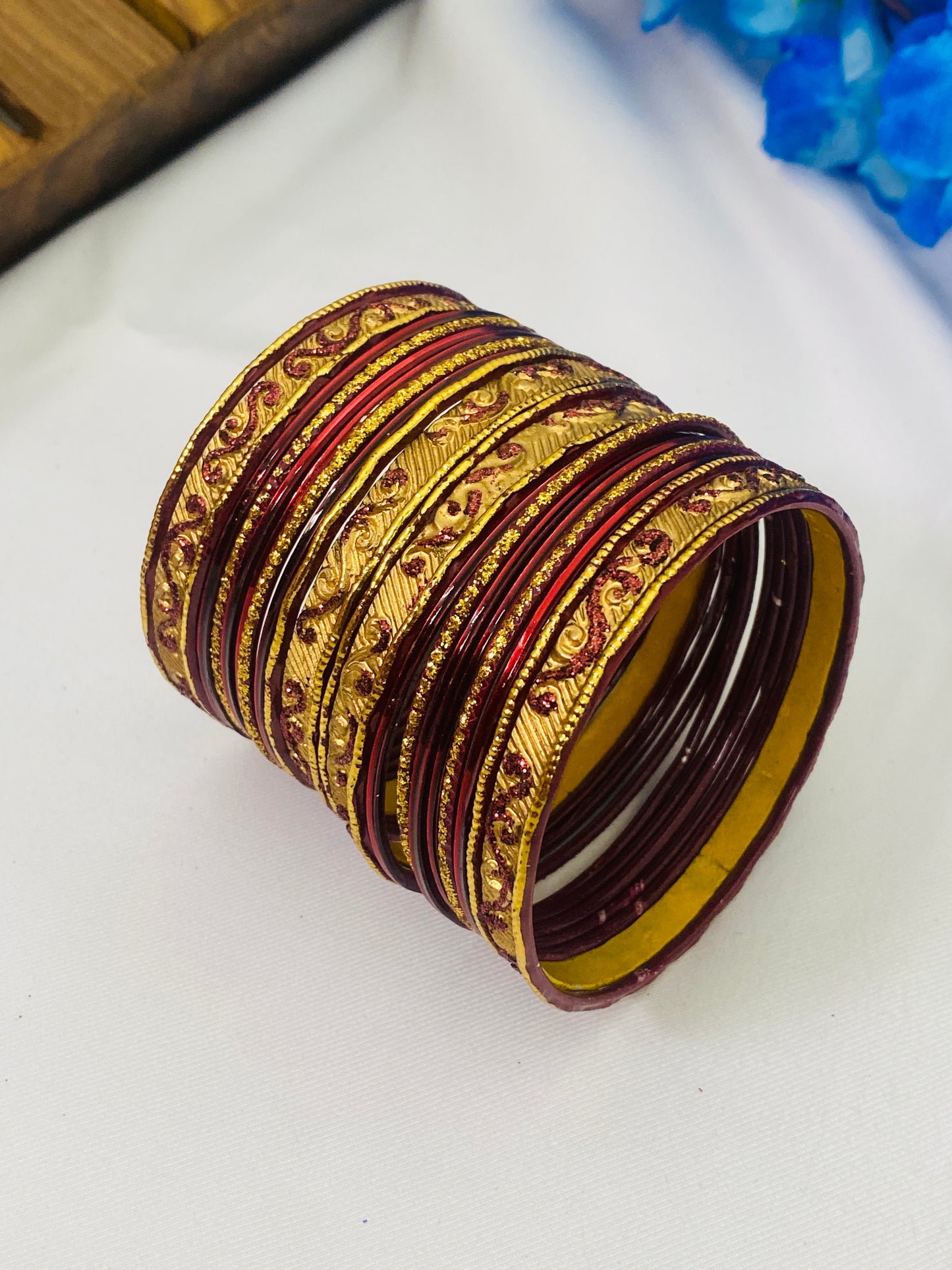 Indian Festive Wear Metal Bangles For Women In USA