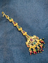 antique gold tikka with Multicolor In Suncity