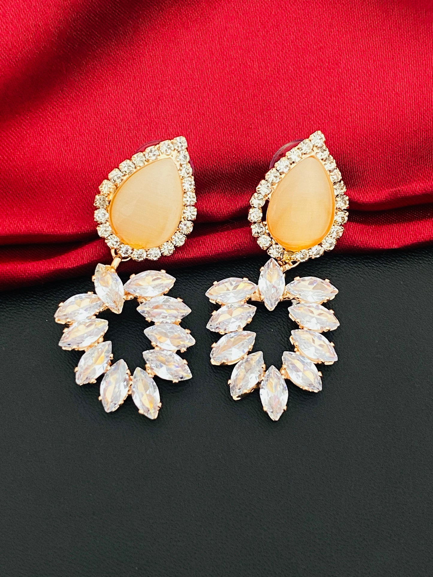 Beautiful AD Stoned Earrings