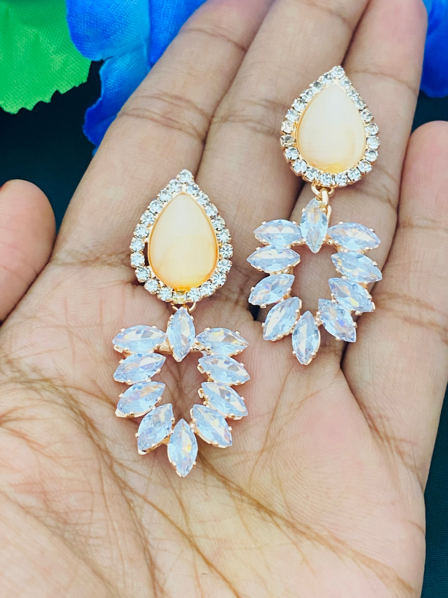 Beautiful AD Stoned Earrings