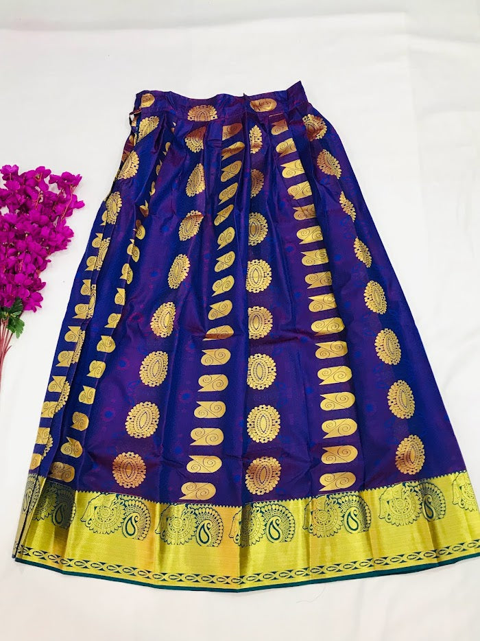 Attractive Orange Colored Langa Set In USA