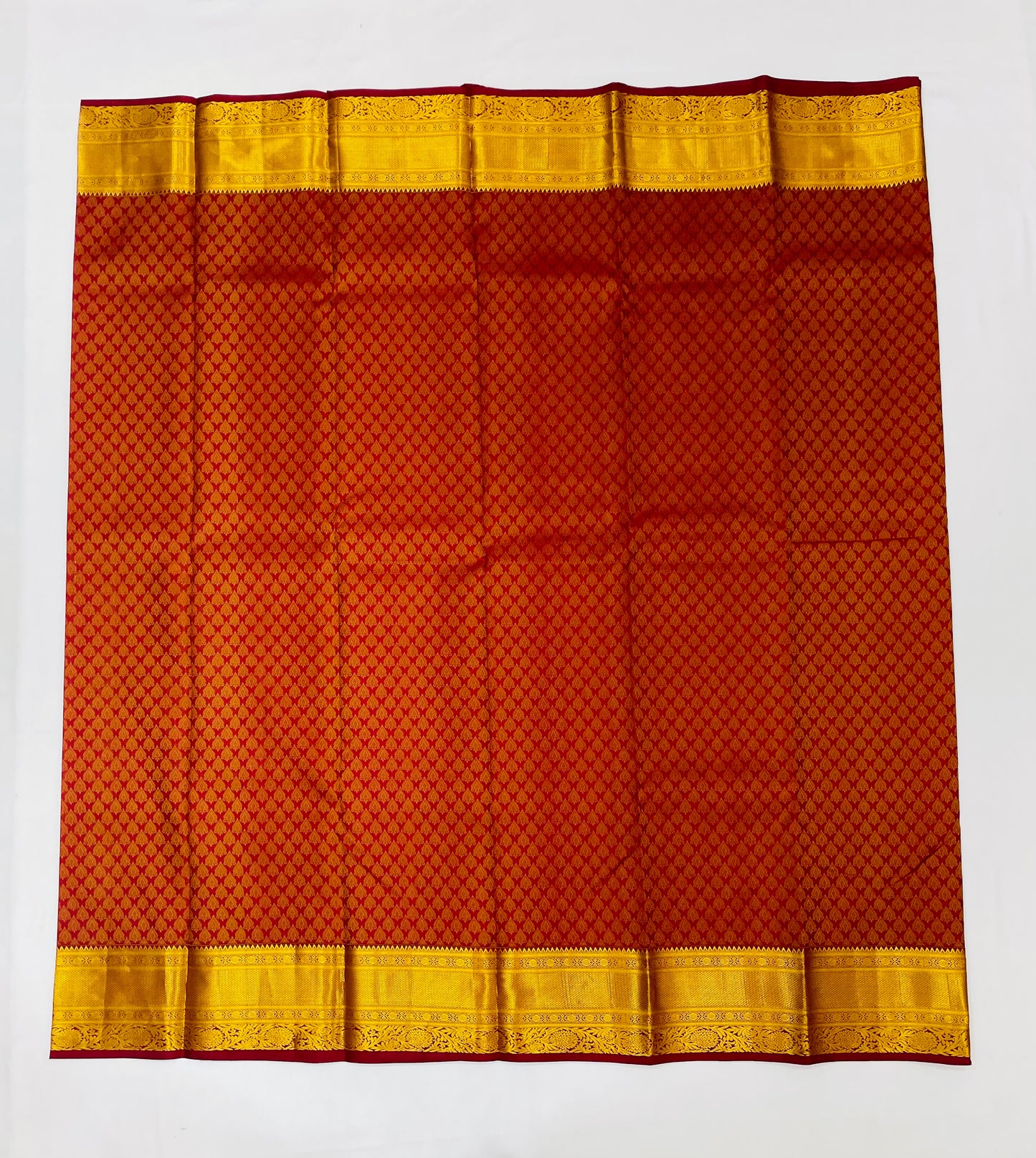 Attractive Maroon Color With Gold Zari Work For Women In Sedona