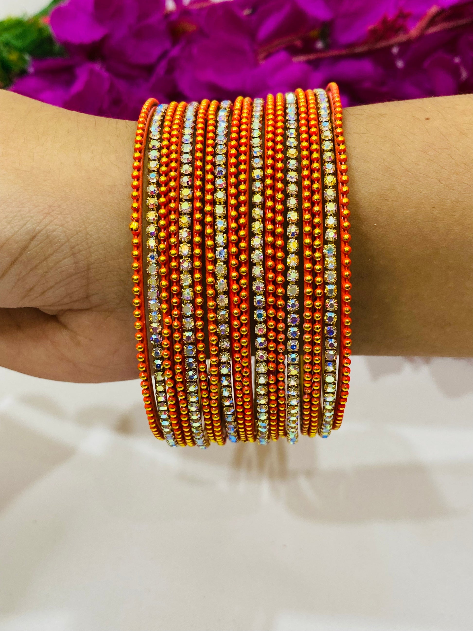 Orange Color bangles In USA