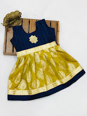 Magical Blue Colored Silk Gown In USA