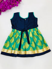 Stunning Royal Blue Color Gown For Kids Near Me