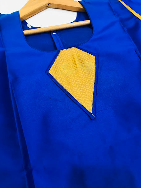 Charming blue Colored Silk Langa Set For Girls In Phoenix