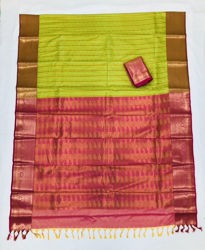 Alluring Kanchi Silk Saree For Women In Yuma