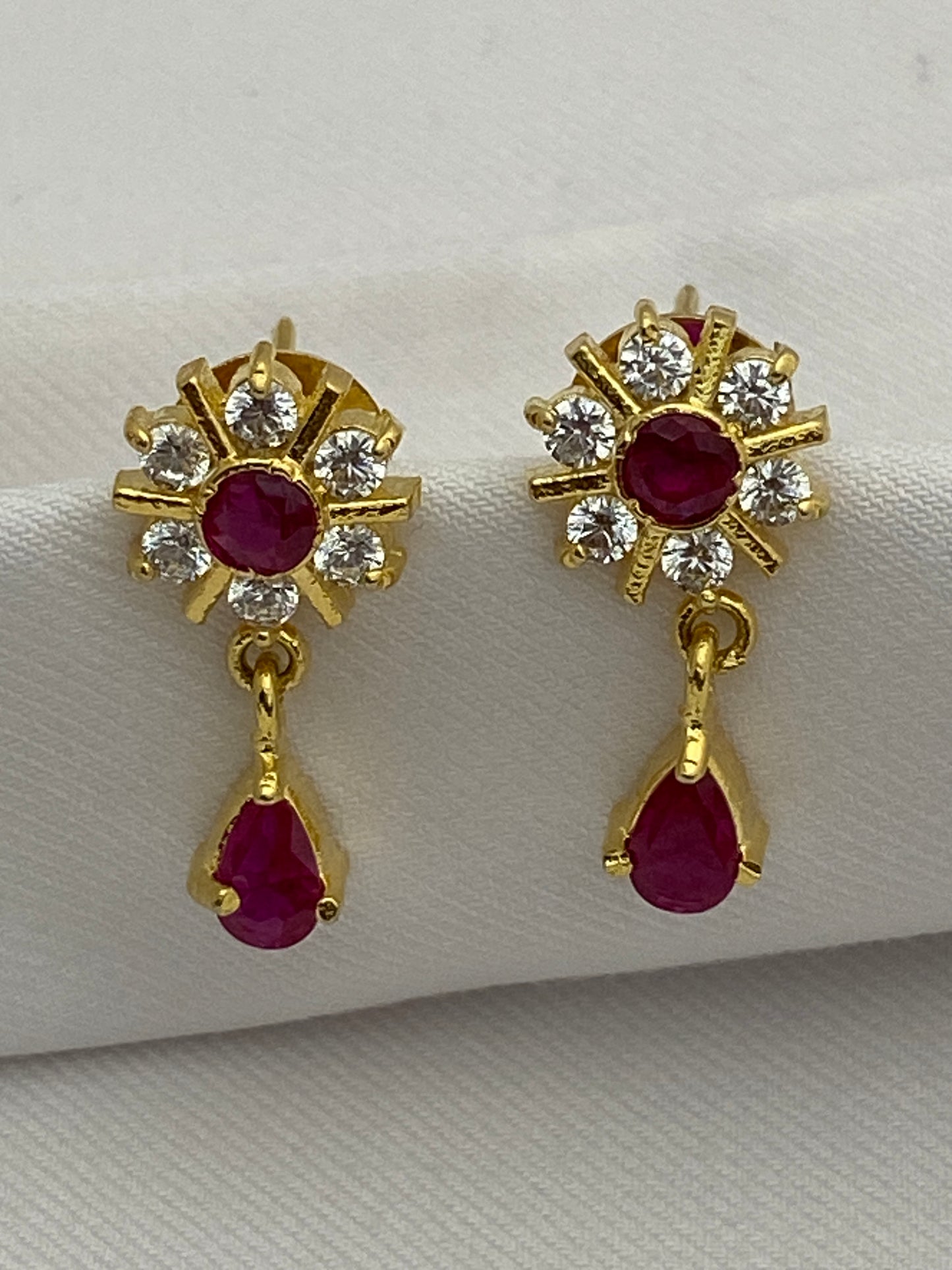 Gold Plated Studs Earrings In USA