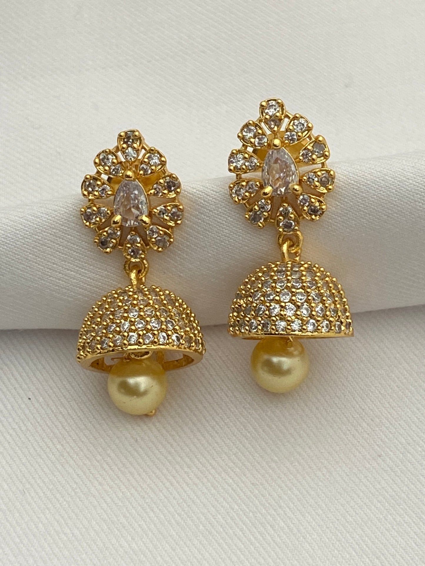 Dazzling Gold plated Earrings Near Me