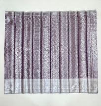 Dark Purple Color Art Silk Saree With Designer Zari Work In Chandler