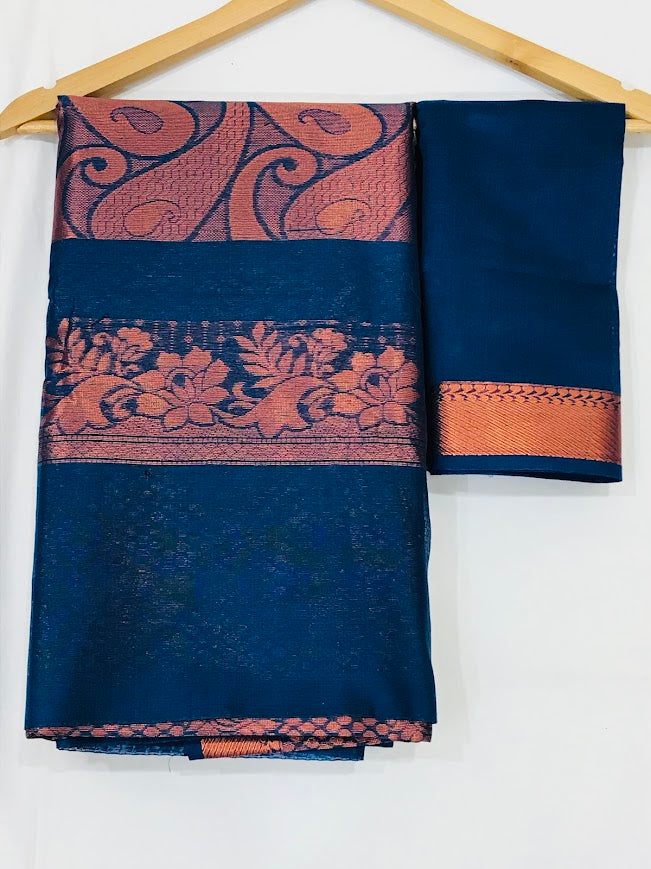 Pure Kanchi Silk Saree For Women In USA