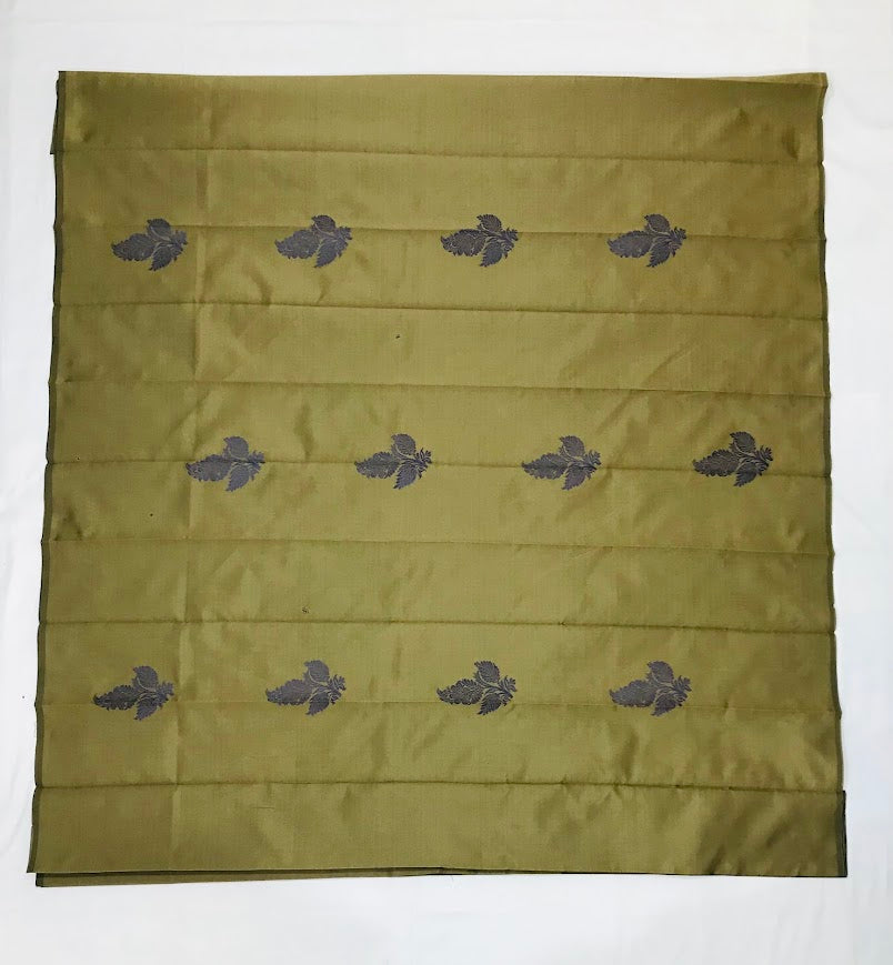 Olive Green Color Kanchi Soft Silk Saree For Women In phoenix