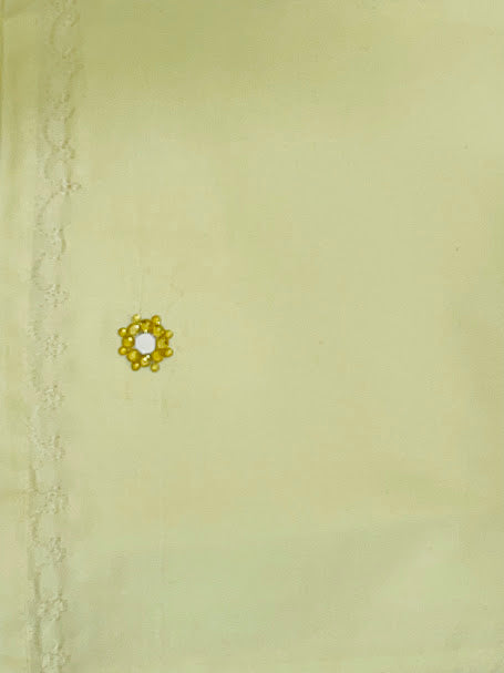 Wonderful Light Yellow Colored Cotton Readymade Petticoat Near Me