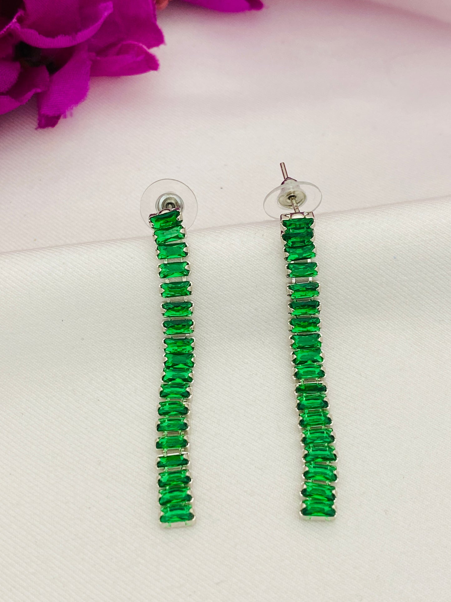 Long Leaf Tone Earrings In Tempe