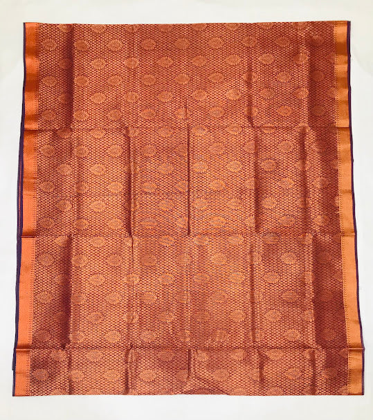 Lovely Maroon Color Pure Kanchi Silk Saree With Full Zari Work In Tempe