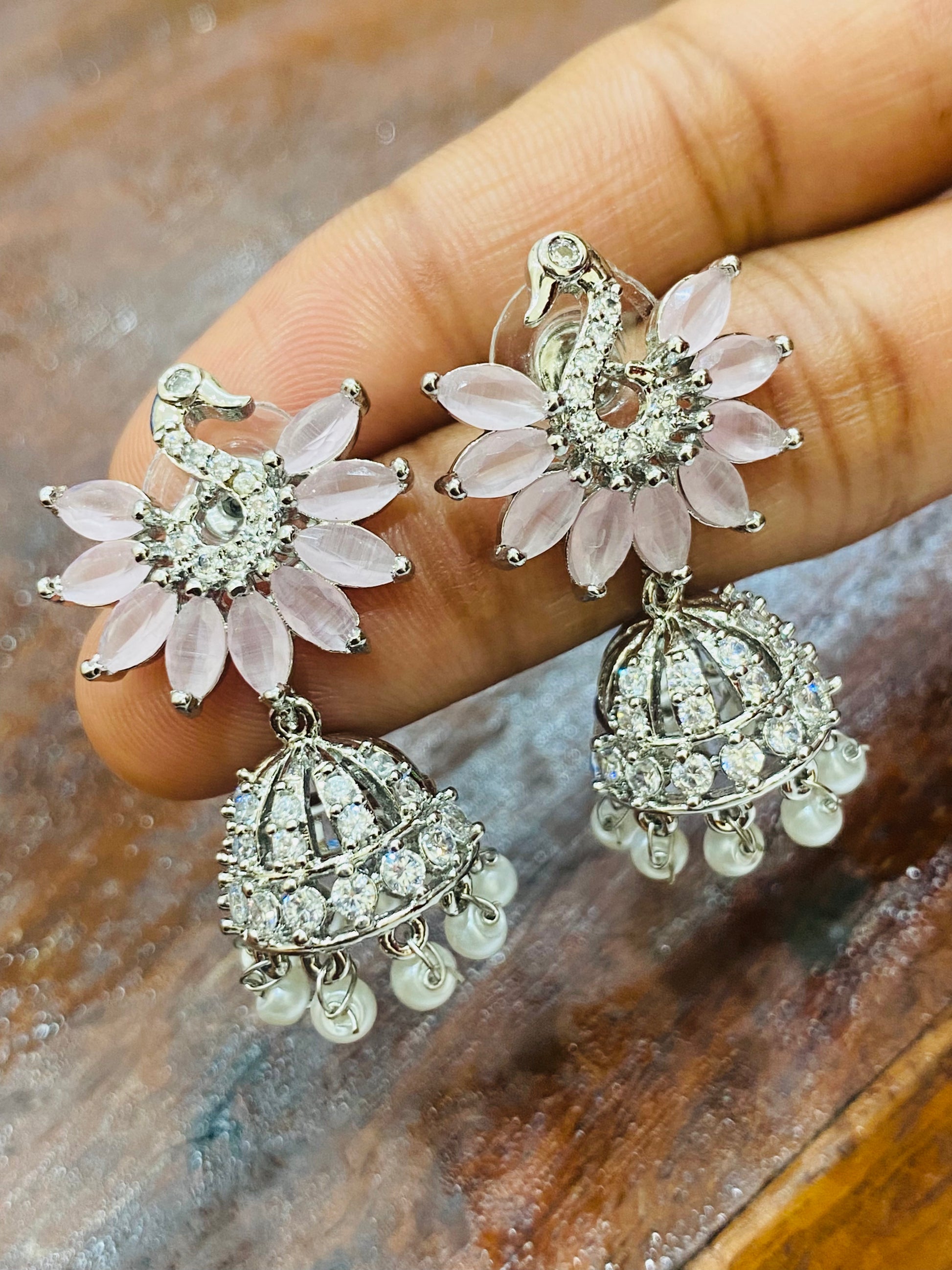 Jhumka Earrings In Bull head