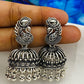 Elegant Traditional Silver Earrings With Beeds Near Me