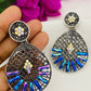 Attractive Multicolor Stone  Earrings In USA