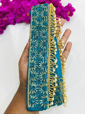 Elegant Teal Blue Color Hip Belt In USA