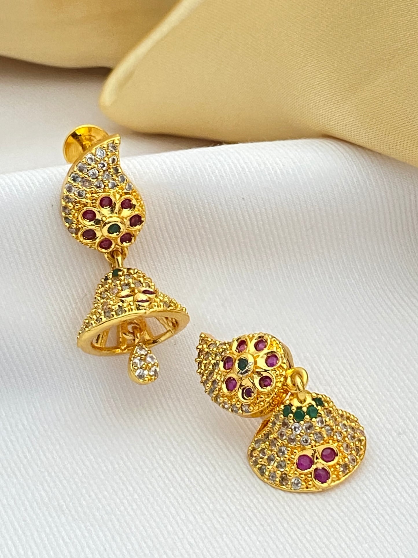 Traditional Gold Plated CZ Stoned Near Me
