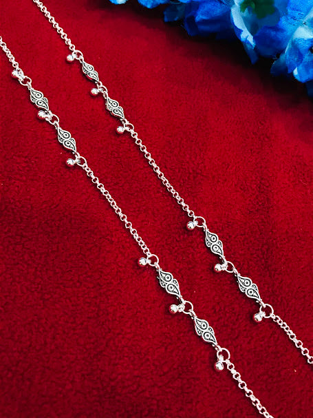 Alloy Chain Anklet With Beads In Tempe