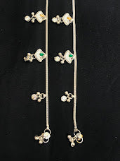 Anklets With Artificial Stones & Beads In USA