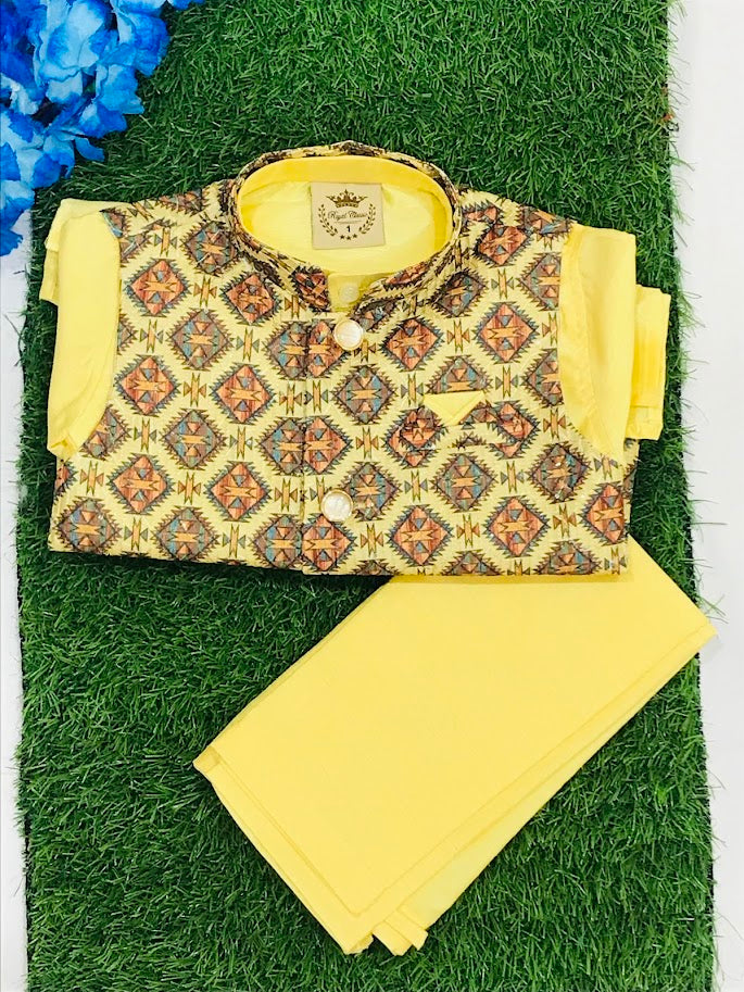 Solid Kurta & Salwar With Unique Design Jacket In Chandler