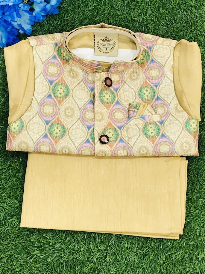 Sherwani Suits With  Designed Jacket In Suncity